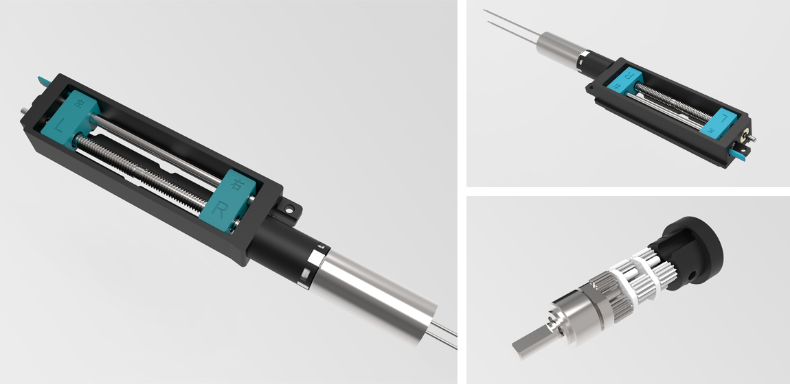 VR頭顯瞳距調(diào)節(jié)推桿電機